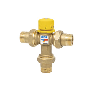 MISCELATORE TERMOSTATICO S100 PER IMPIANTI SOLARI  1/2 - 1 pezzi - ICMA