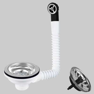 PILETTONE PER LAVELLO CTP GRIGLIA TONDA 1-1/2 DM.90 - 1 pezzi - MARYPLAST