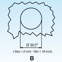 PILETTA BASKET PER LAVELLI CTP TONDO DM.90 - 11/2 - 1 pezzi - LIRA