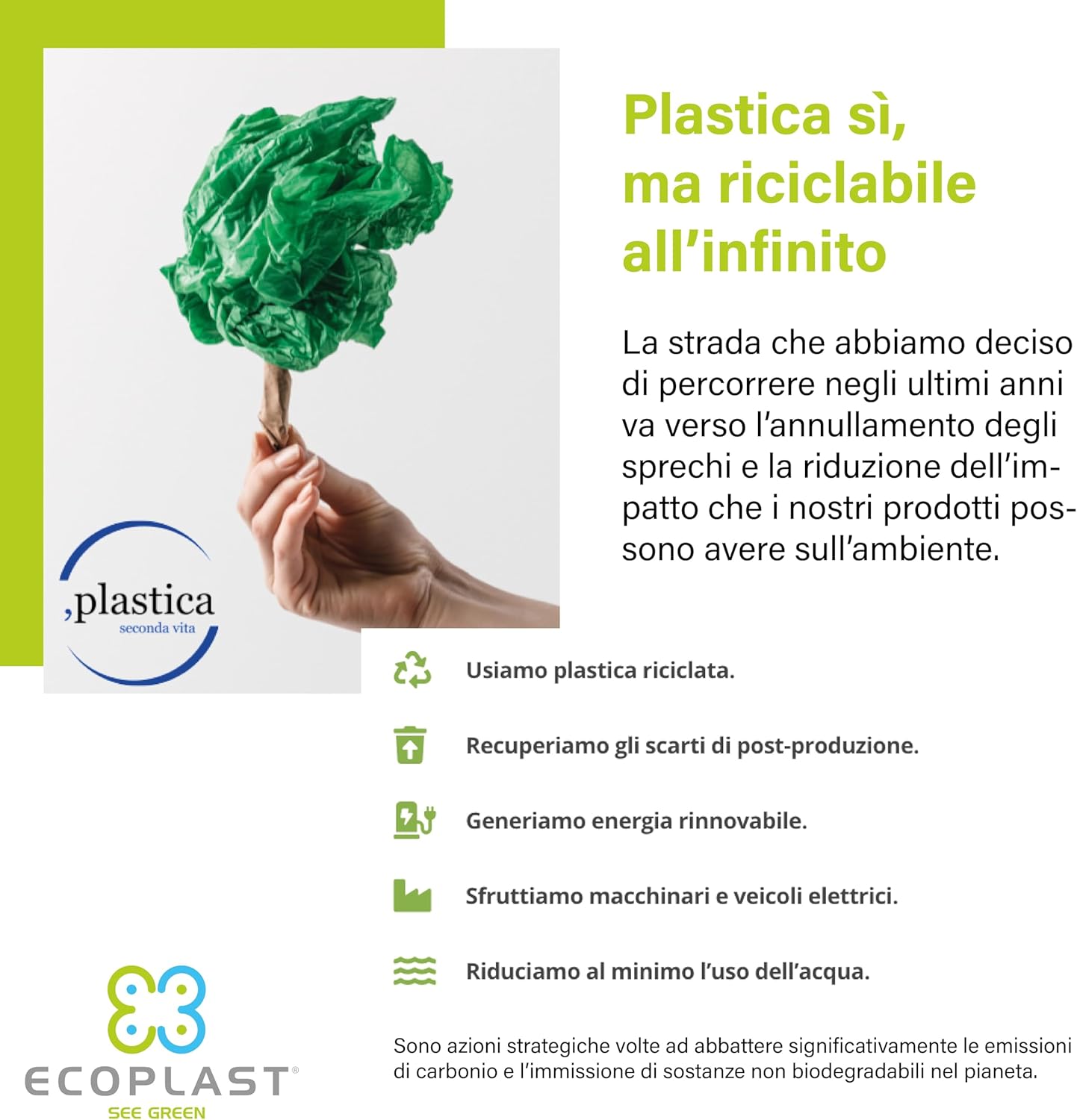 Imbuto grande in plastica per travaso diametro 30 cm bianco in polipropilene Ecoplast