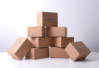 Scatole in cartone da imballaggio onda singola confezione da 20 pezzi  misura 300 x 200 x 150 mm