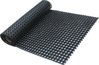 Zerbino Compos in gomma antiscivolo colore nero misura 40 x 60 cm