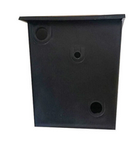 Vaso di espansione aperto in PVC capacità 30 litri con raccordi in nylon rinforzato