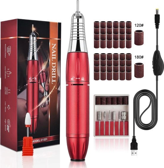 Vigli di unghie elettrici - senza unghie - manicure - pedicure - anche per unghie in gel - cura perfetta per le unghie