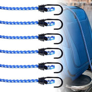 Spanner universale con cinghia elastica - 40 cm - 6 pezzi - Robusto - Alta resistenza alla trazione - Forceli robuste - Cinghia in gomma durevole