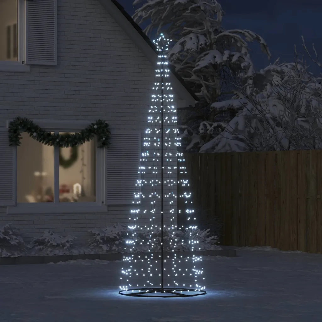 Albero di Natale a LED 550 LED Bianco Freddo 300 cm 4016453