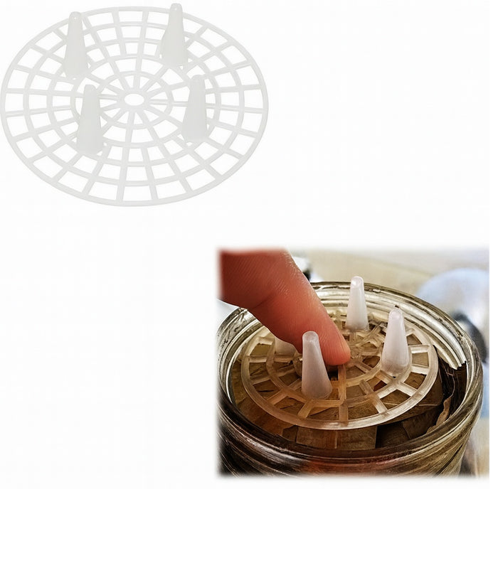 Pressatore Salvagusto per alimenti diametro 50 mm confezione 50 pezzi