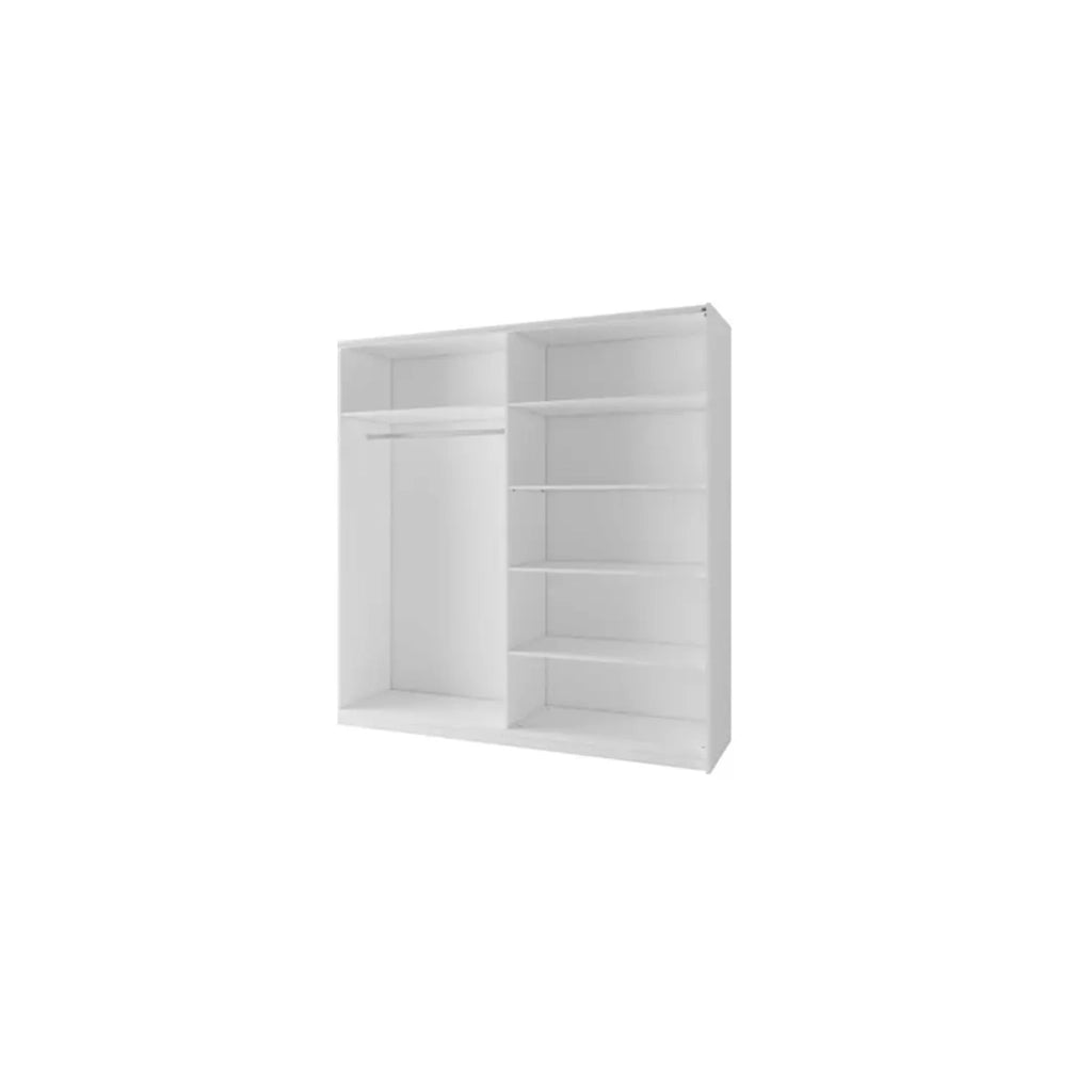 Armadio bianco 2 porte scorrevoli 150 cm - Collezione ARSALA