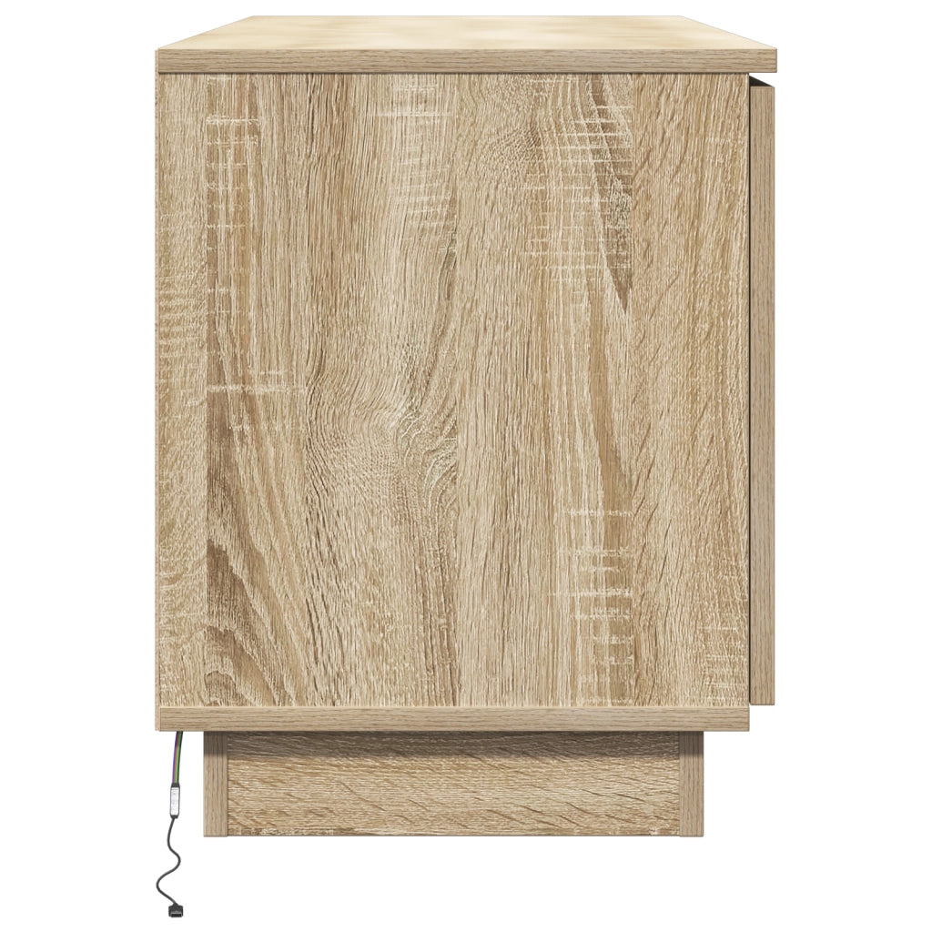Mobile TV Rovere di Sonoma 100x38x49 cm Legno ingegnerizzato