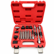 Kit 18 Chiavi Smontaggio Puleggia Alternatore Auto Valigia CBC003