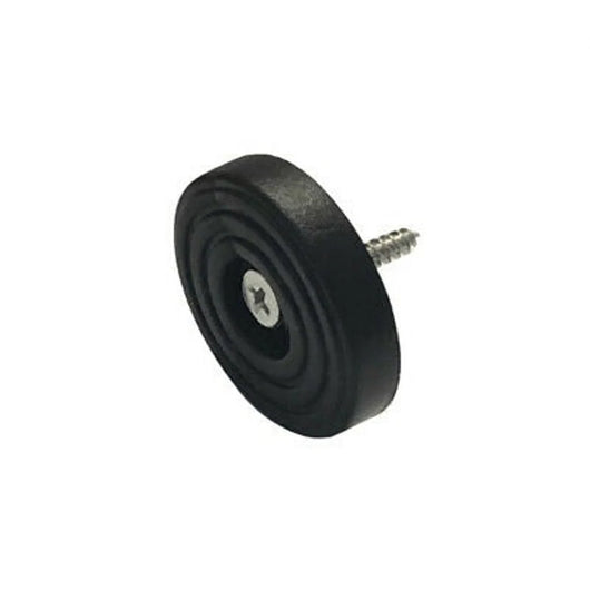 SOTTOSEDIA CON VITE Ã¸ 23 nero - stecca da pz 8- 25 confezione