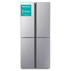 Hisense rq515n4ac2 frigo 4porte e  nf 400lt inox inverter h181 l - 6921727038272