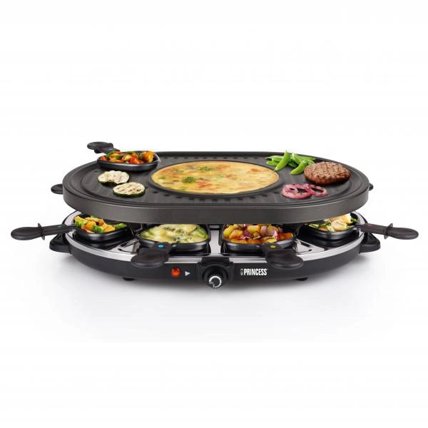 GRILL PARTY & RACLETTE 8 Princess 1200W