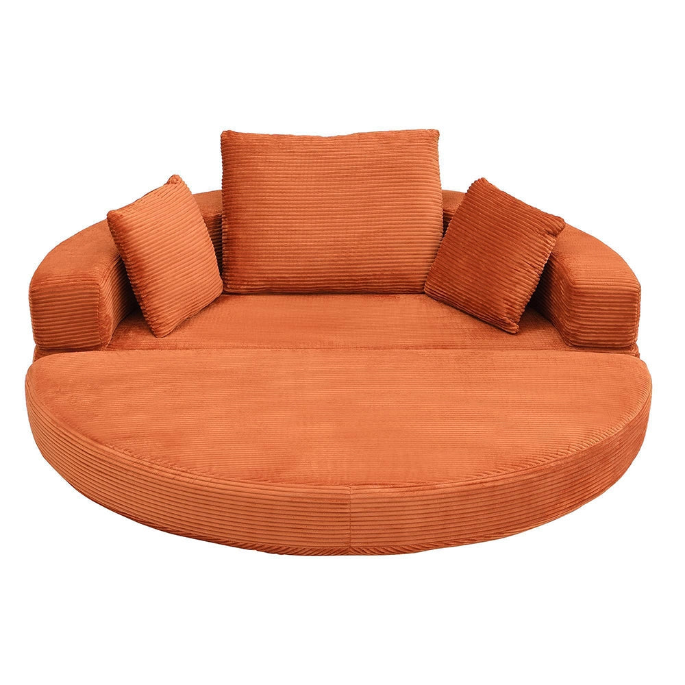 Canap¨¦ letto multifunzionale - Xylo - 173x176 cm - Velours c?tel¨¦ - Modulare