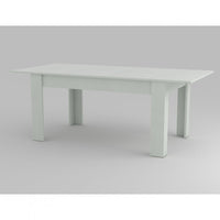 Tavolo JESI 160 allungabile design moderno larice bianco
