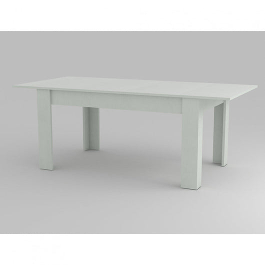 Tavolo JESI 160 allungabile design moderno larice bianco