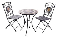Tavolo mosaico+2 sedie