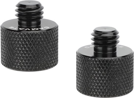 Adattatore di vite da 5/8"-27 a 3/8"-16 per microfoni (2 pezzi)
