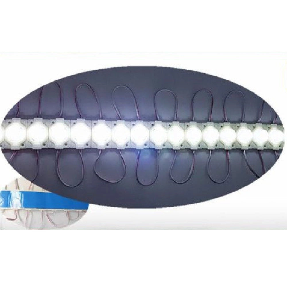 Trade Shop - Modulo Led 12v 3030 Per Insegne Tabelle Luce Fredda 6500k Calda 3000k 3030-12v -