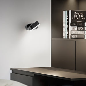 Applique Da Esterno Moderna Candy Alluminio Nero Vetro Led 6W 3000K