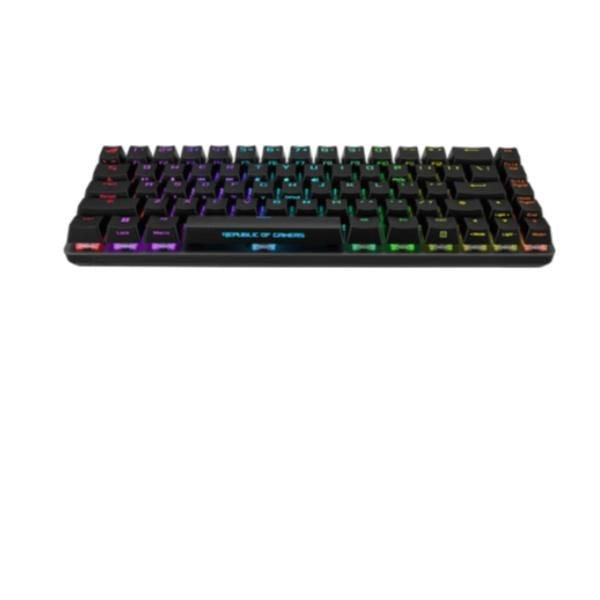 Asus rog falchion ace (black) tastiera gaming usb qwerty italiano nero - 90MP0346-BKIA00
