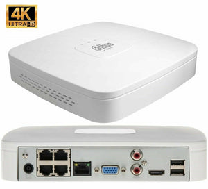 Nvr 8ch 12mp 960gb ip vga+hdm eptz con ssd960gb - NVR4108-4KS3(960G)