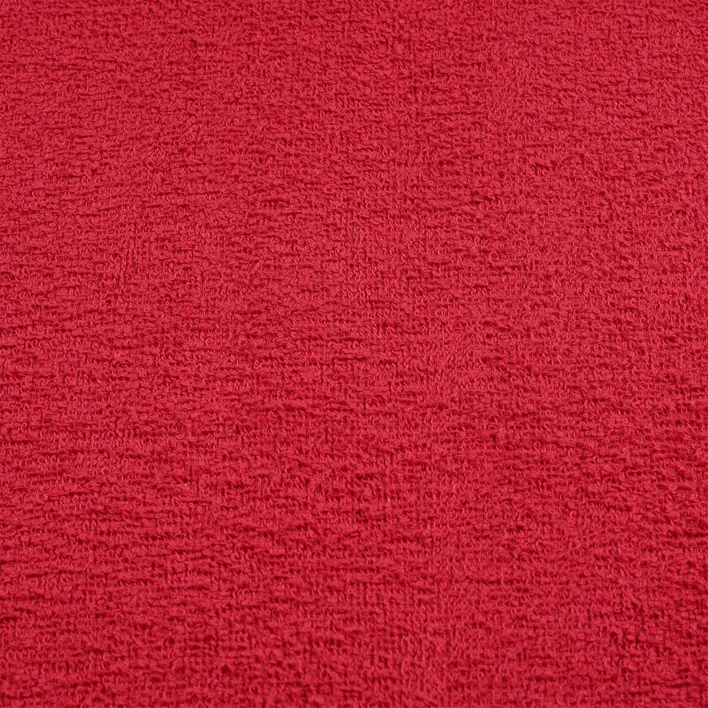 Asciugamani da doccia FROGN 10 pezzi Rosso 70x140 cm 360 g/m2
