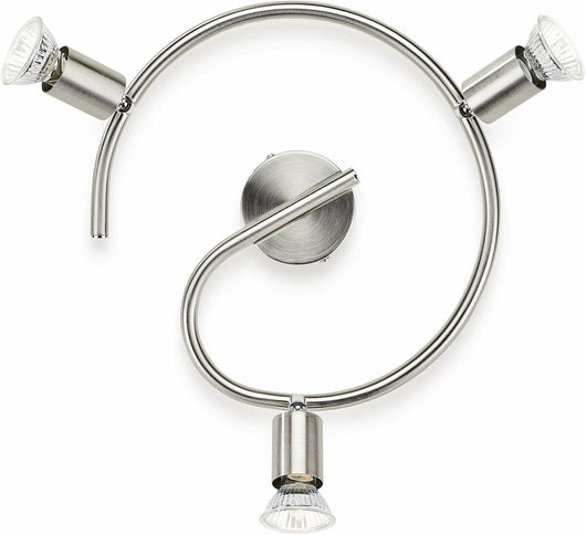 PLAFONIERA LIMBALI 3 FARETTI GU10- PHILIPS- 1,0 pz