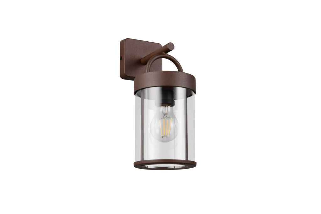 Applique esterna ALMERIA 1xE27 ruggine alluminio IP44