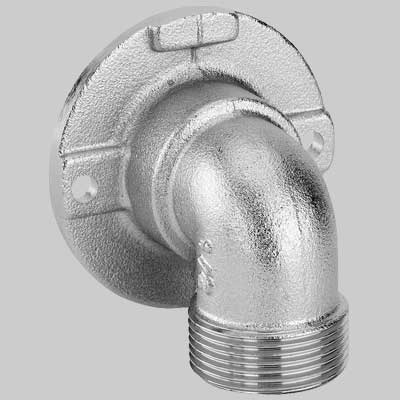 RACCORDO CURVO PER IMPIANTI CROMATO - 1/2 - 1 pezzi - ARTECLIMA