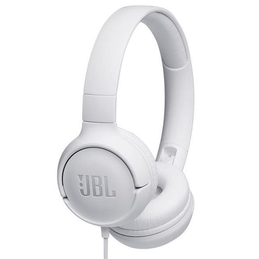 Jbl tune 500 cuffie cablato a padiglione musica bianco - JBLT500WHT