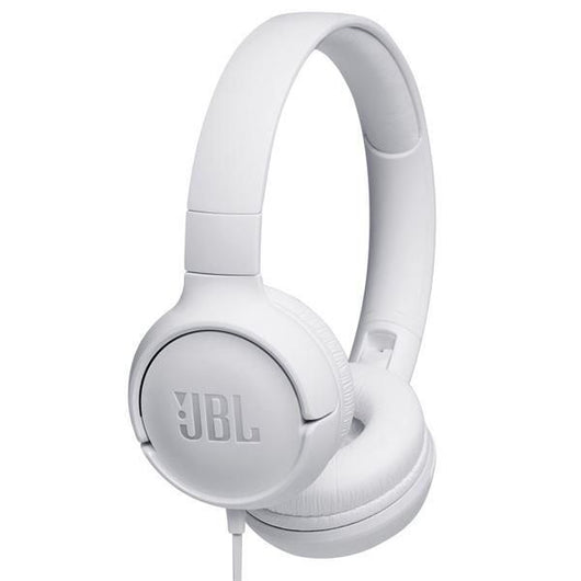 Jbl tune 500 cuffie cablato a padiglione musica bianco - JBLT500WHT