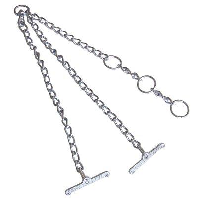 LEGAME PRUSSIANO 3 CAPI - ACCIAIO ZINCATO NÂ° 25 MM 7 CF=PZ 6