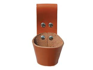 PORTAMARTELLO IN CUOIO- - cm.8x15 - 6 pezzi