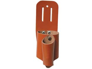 PORTAMATASSINA CON PORTATENAGLIA IN CUOIO- - cm.7x24 - 3 pezzi