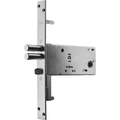 SERRATURA METALLO INFILARE 963 ISEO - B.Q ZINC F.MM 25 DM M4 TRIPL+SCR H.MM 64 E.MM 70