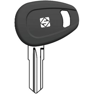 CHIAVE AUTO GIVI GIV2RP SILCA - OTTONE NICHELATO- 5 pezzi