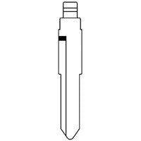 CHIAVE FLIP AUTO SUZUKI MARUTI HU133RCH SILCA - OTTONE NICHELATO