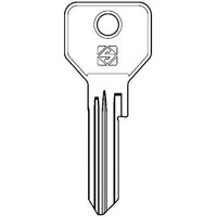 CHIAVE PIATTA CISA CS198 SILCA - OTTONE NICHELATO- 5 pezzi