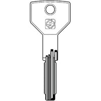 CHIAVE PUNZONATA CISA CS197 SILCA - OTTONE NICHELATO- 5 pezzi