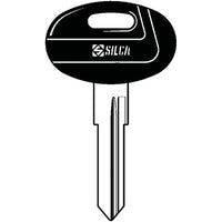 CHIAVE AUTO WITTE VO9DP SILCA - OTTONE NICHELATO- 5 pezzi