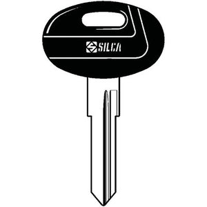 CHIAVE AUTO WITTE VO9DP SILCA - OTTONE NICHELATO- 5 pezzi