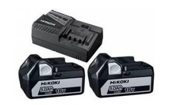 HIKOKI BATTERIE POWER KIT C 18V 5AH+CARICABATTERIE