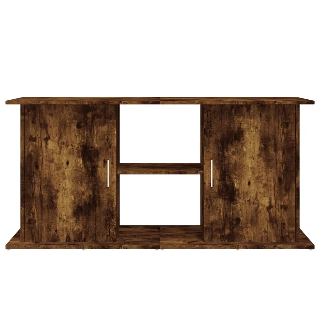 Supporto Acquario 121x41x58 cm in Legno Multistrato Rovere Fumo CFW1947212