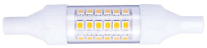 Suprema LAMPADA LED LINEARE R7S mm. 78, Luce calda 4,8 W - 470 lumen 6.00 pz