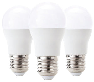 Suprema LAMPADA LED SFERETTA E27  Luce naturale 6,5 W - 806 lumen , pz.3 6.00 confezioni