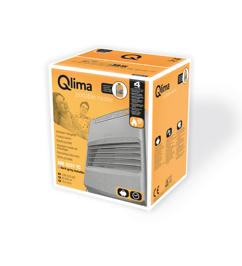 STUFA A COMBUSTIBILE QLIMA SRE 0031 TC- 1,0 pz
