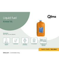 COMBUSTIBILE QLIMA KRISTAL 10 L- 1,0 pz