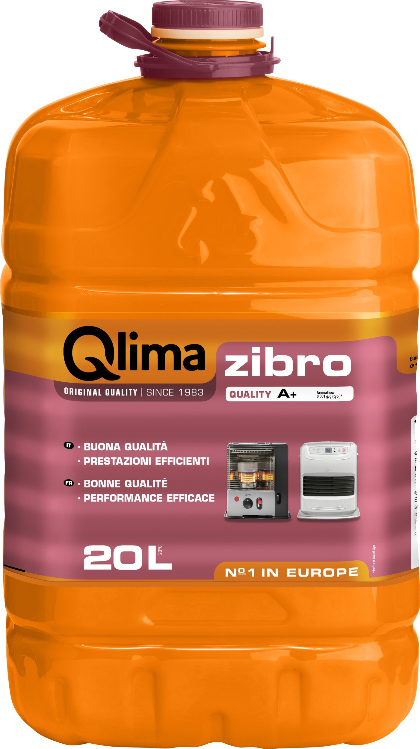 COMBUSTIBILE QLIMA ZIBRO 20 L- 1,0 pz