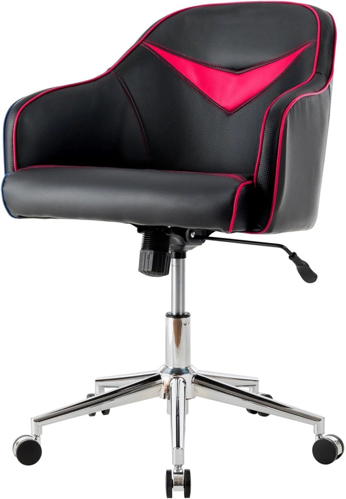 Sedia da Gaming con 5 Route Universali, Sedia Ufficio Ergonomica, Sedia da Ufficio Girevole per Ufficio, Casa, 3 Colori